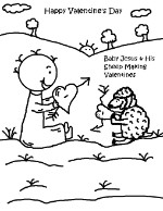 Valentine's Day Coloring Pages